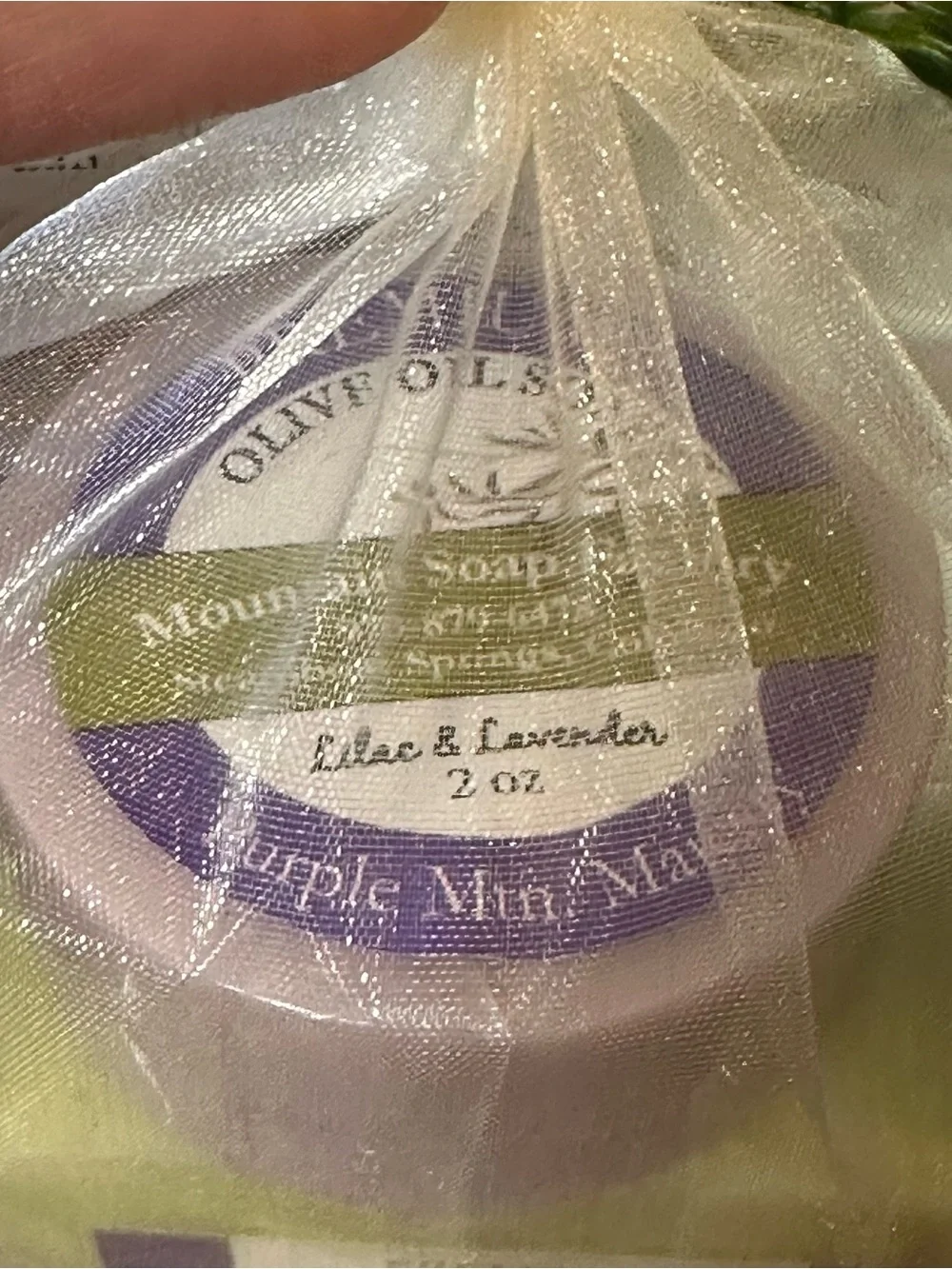 NWT - Mountain Soap Factory Premium Olive Oil Bar Soap Sampler